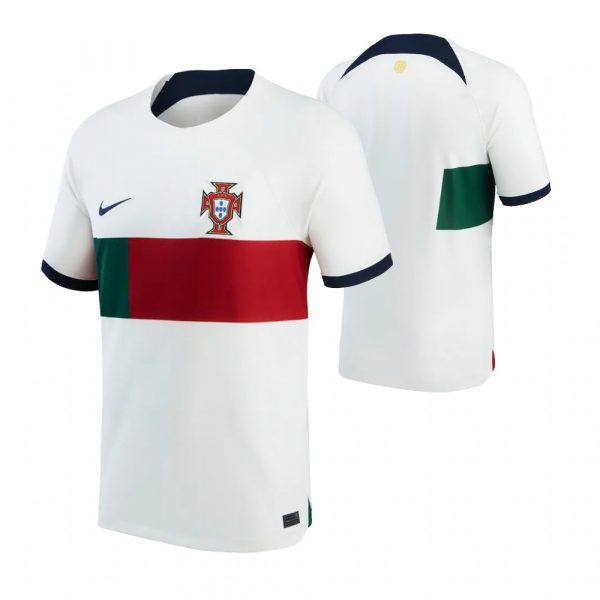 Portugal Blank Away 2022 FIFA World Cup Thailand Soccer Jersey - Click Image to Close