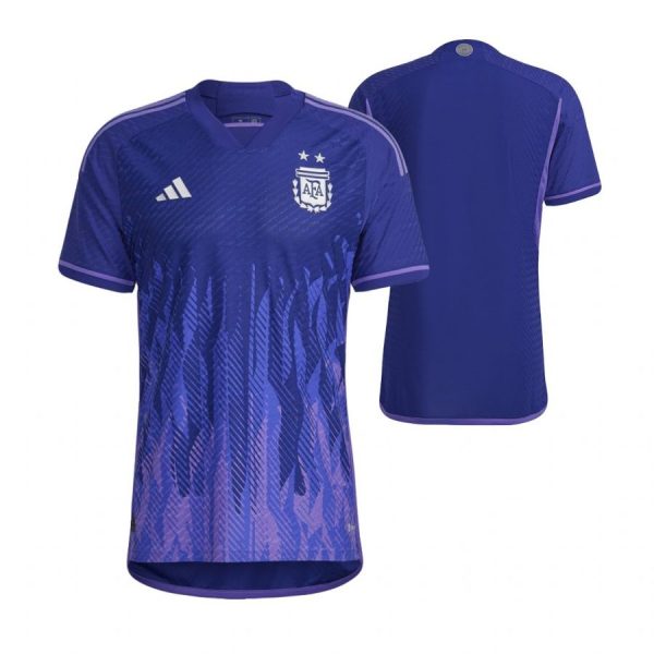 Argentina Blank Away 2022 FIFA World Cup Thailand Soccer Jersey - Click Image to Close