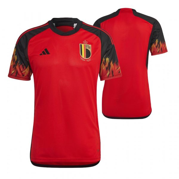 Belgium Blank Home 2022 FIFA World Cup Thailand Soccer Jersey - Click Image to Close