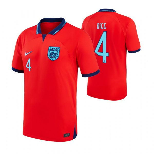 England 4 RICE Away 2022 FIFA World Cup Thailand Soccer Jersey