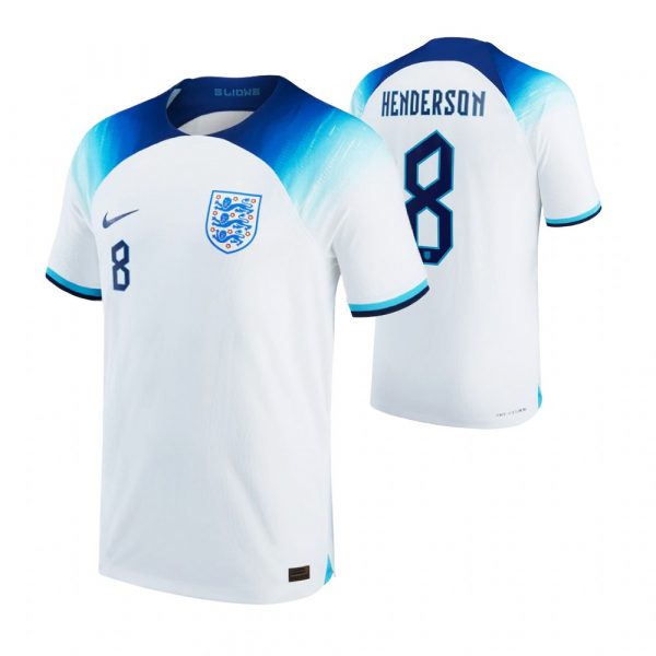 England 8 HENDERSON Home 2022 FIFA World Cup Thailand Soccer Jersey