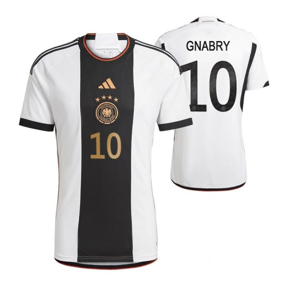 Germany 10 GNABRY Home 2022 FIFA World Cup Thailand Soccer Jersey - Click Image to Close