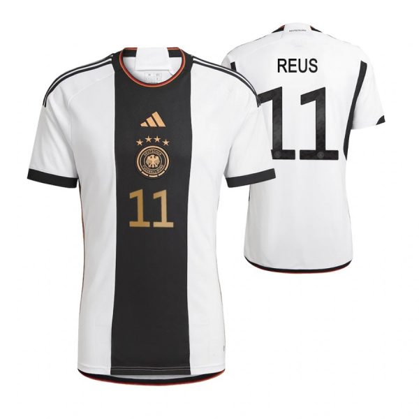 Germany 11 REUS Home 2022 FIFA World Cup Thailand Soccer Jersey - Click Image to Close
