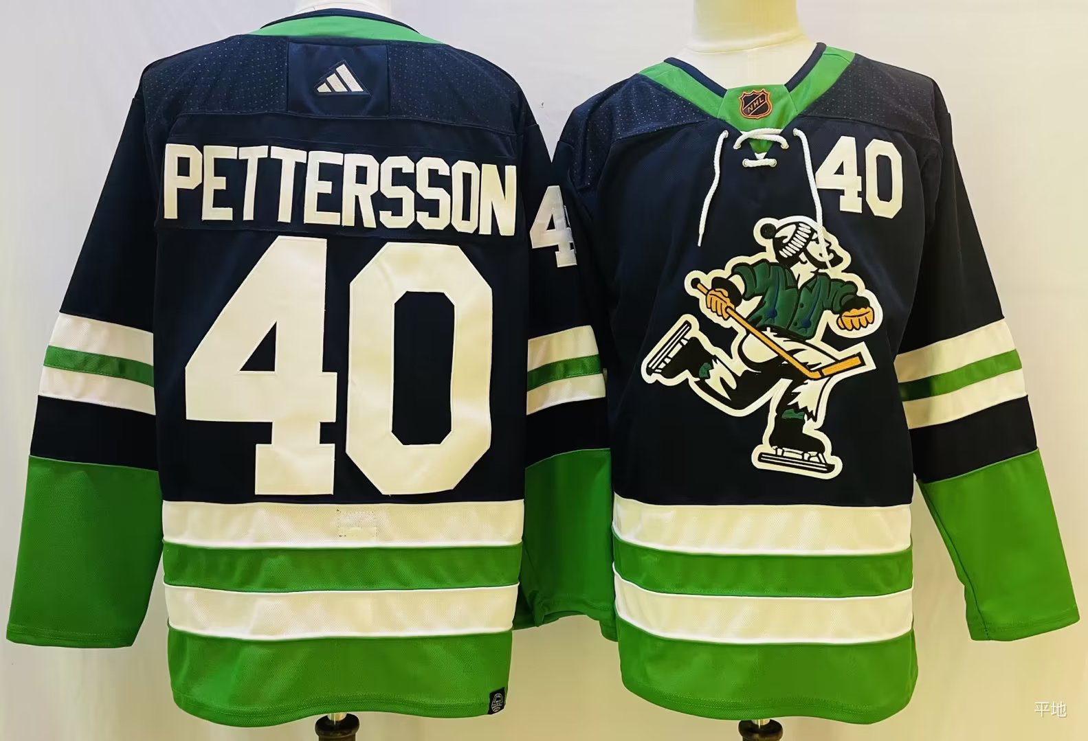 Canucks 40 Elias Pettersson Navy Special Edition Adidas Jersey