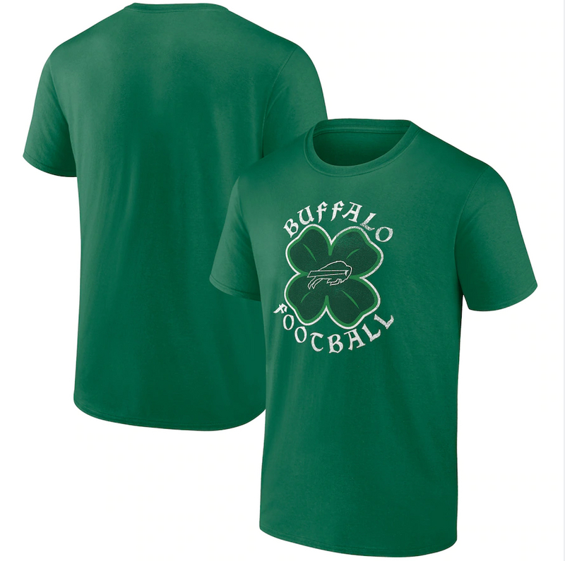 Men's Buffalo Bills Fanatics Branded Green Big & Tall Celtic T-Shirt