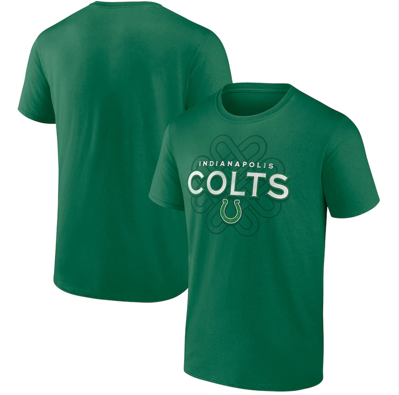 Men's Indianapolis Colts Fanatics Branded Kelly Green Celtic Knot T-Shirt