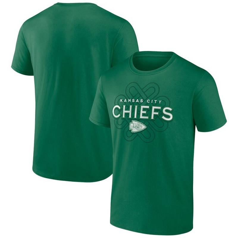 Men's Kansas City Chiefs Fanatics Branded Kelly Green Celtic Knot T-Shirt