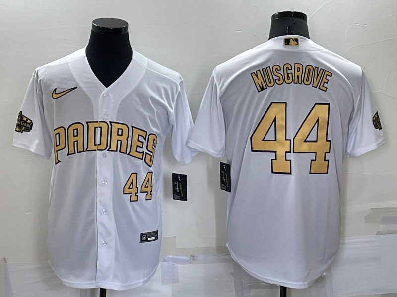 Padres 44 Joe Musgrove White Nike 2022 MLB All-Star Cool Base Jerseys
