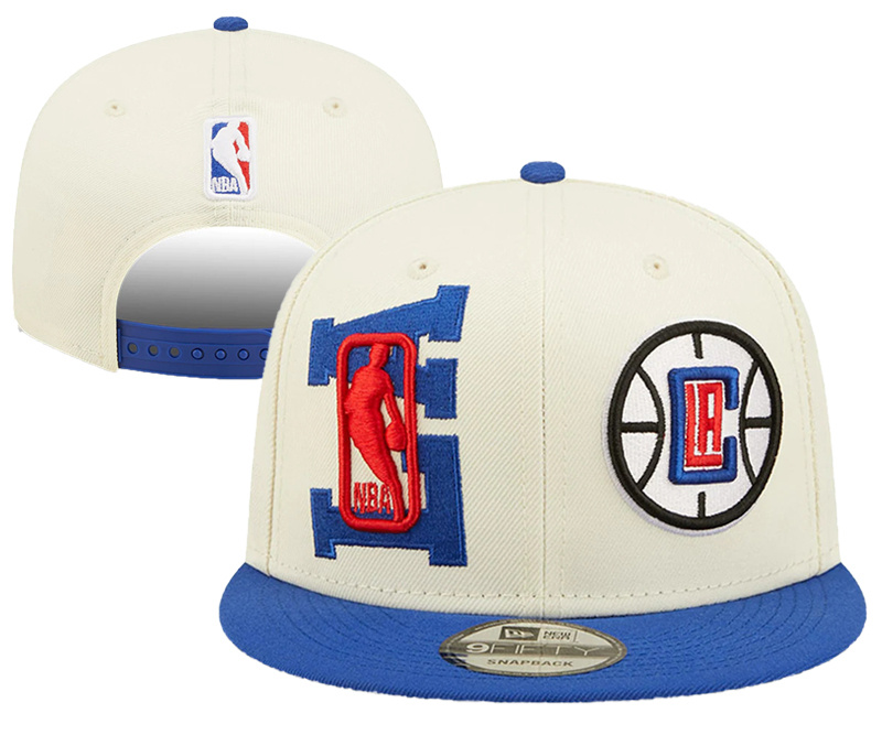 Clippers New Era Cream 2022 NBA Draft Adjustable Hat YD