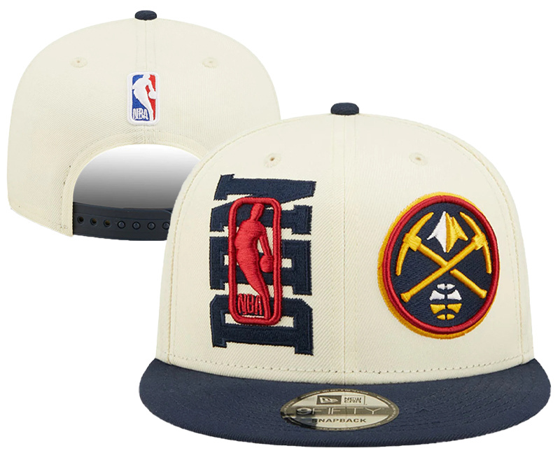 Nuggets New Era Cream 2022 NBA Draft Adjustable Hat YD