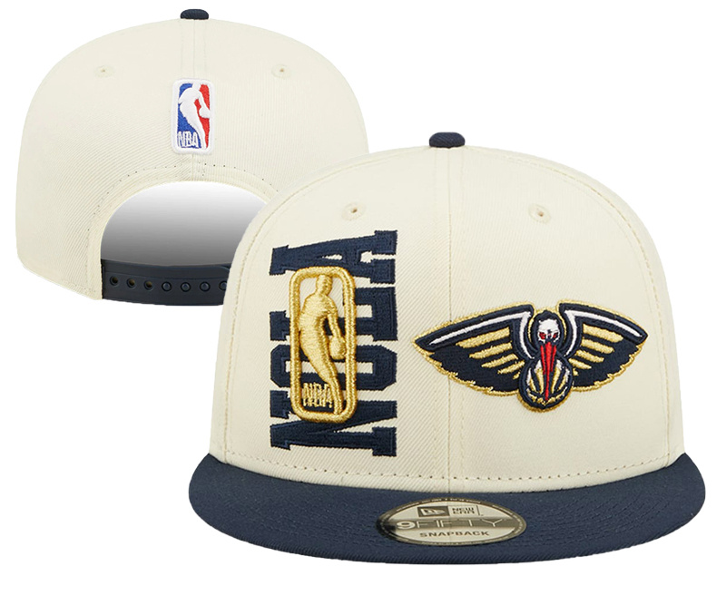 Pelicans New Era Cream 2022 NBA Draft Adjustable Hat YD