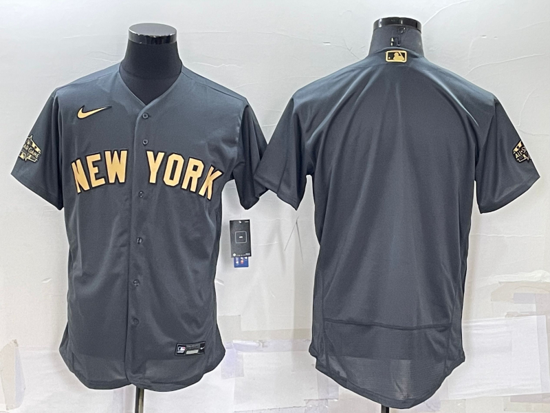 Yankees Blank Nike 2022 MLB All-Star Flexbase Jersey