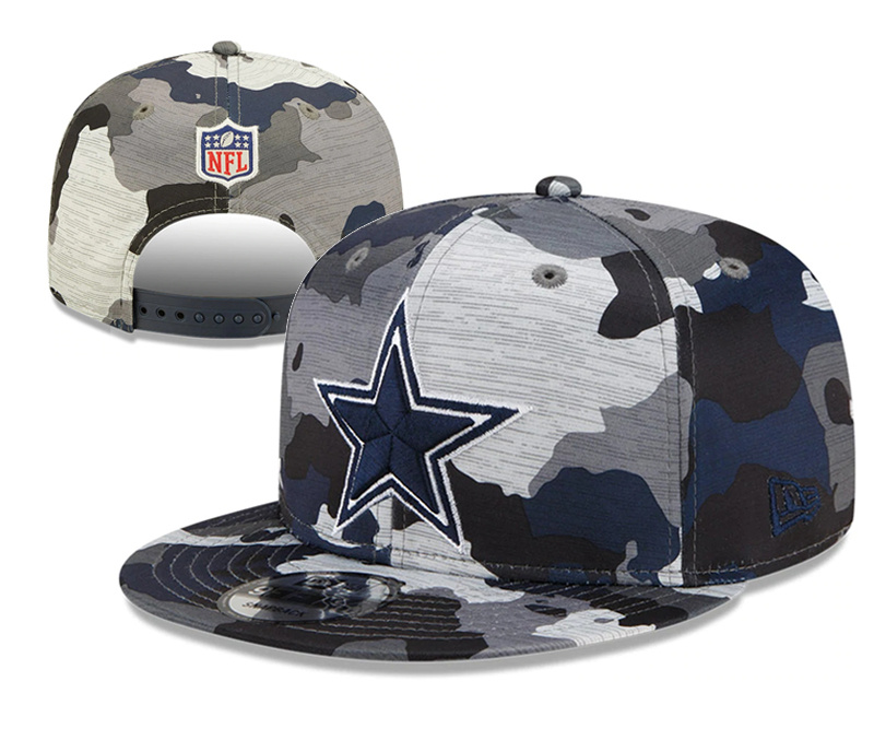 Cowboys Team Logo Camo Adjustable Hat YD