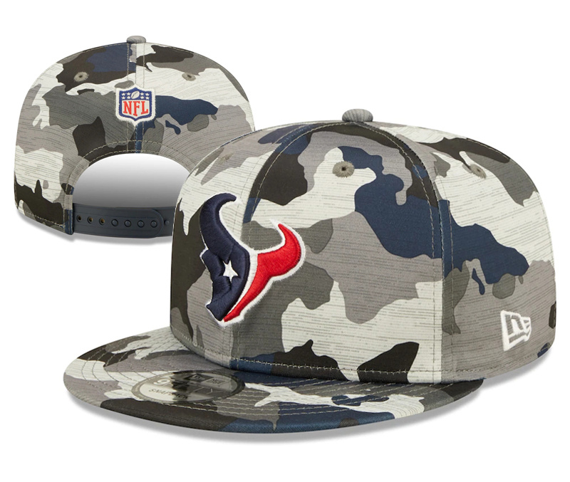 Texans Team Logo Camo Adjustable Hat YD