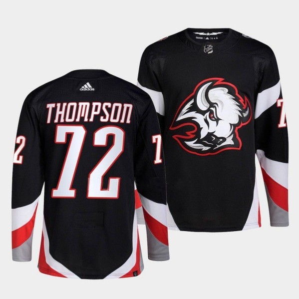 Sabres 72 Tage Thompson Black 2022-23 Adidas Jersey