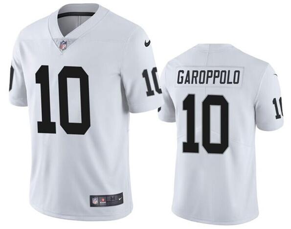 Nike Raiders 10 Jimmy Garoppolo White Vapor Untouchable Limited Jersey
