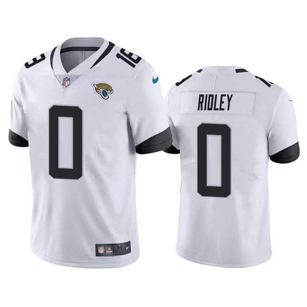Nike Jaguars 0 Calvin Ridley White Vapor Limited Jersey - Click Image to Close