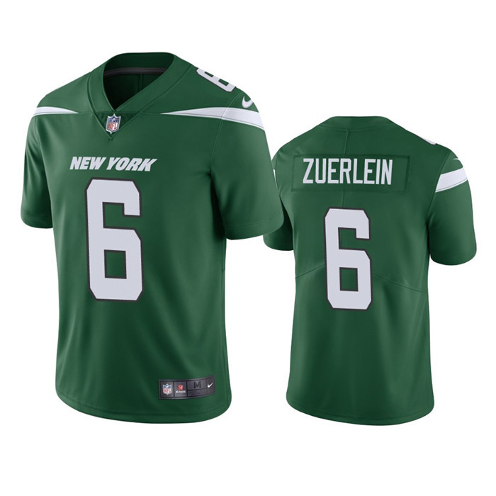 Nike Jets 6 Greg Zuerlein Green Vapor Untouchable Limited Jersey
