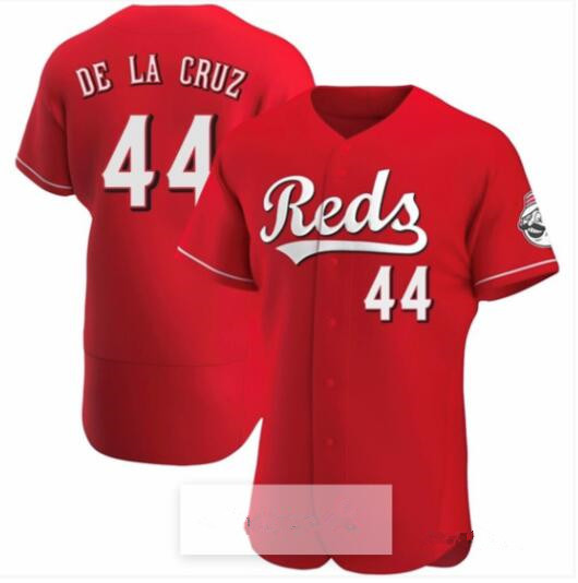 Reds 44 Elly De La Cruz Red Nike Flexbase Jersey - Click Image to Close