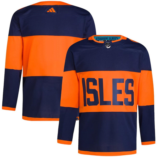 Islanders Blank Navy 2024 NHL Stadium Series Adidas Jersey