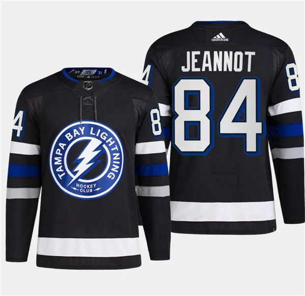 Lightning 84 Tanner Jeannot Black 2024 NHL Stadium Series Adidas Jersey