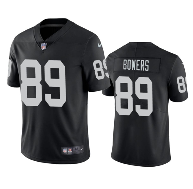 Nike Raiders 89 Brock Bowers Black 2024 NFL Draft Vapor Limited Jersey