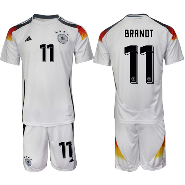 2024-25 Germany 11 Julian Brandt Home Soccer Jersey 2024-25 Germany 11 Julian Brandt Home Soccer Jersey