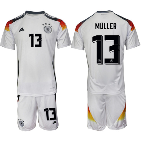 2024-25 Germany 13 Thomas Muller Home Soccer Jersey 2024-25 Germany 13 Thomas Muller Home Soccer Jersey