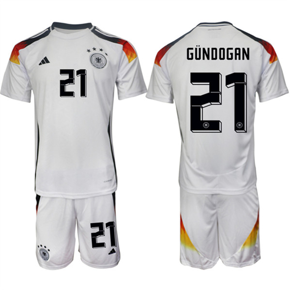 2024-25 Germany 21 llkay Gundogan Home Soccer Jersey 2024-25 Germany 21 llkay Gundogan Home Soccer Jersey