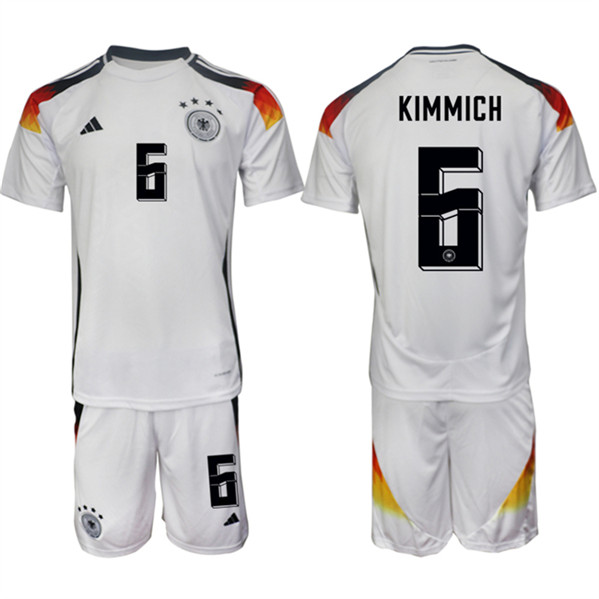 2024-25 Germany 6 Joshua Kimmich Home Soccer Jersey 2024-25 Germany 6 Joshua Kimmich Home Soccer Jersey