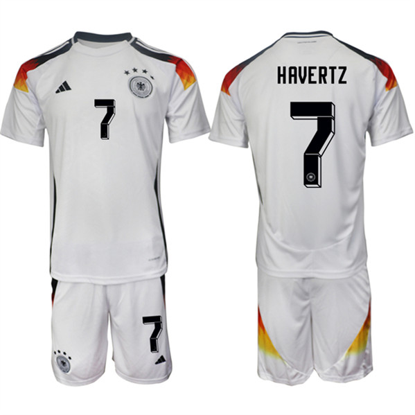 2024-25 Germany 7 Kai Havertz Home Soccer Jersey 2024-25 Germany 7 Kai Havertz Home Soccer Jersey