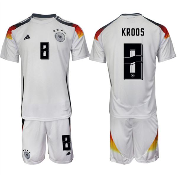 2024-25 Germany 8 Toni Kroos Home Soccer Jersey 2024-25 Germany 8 Toni Kroos Home Soccer Jersey