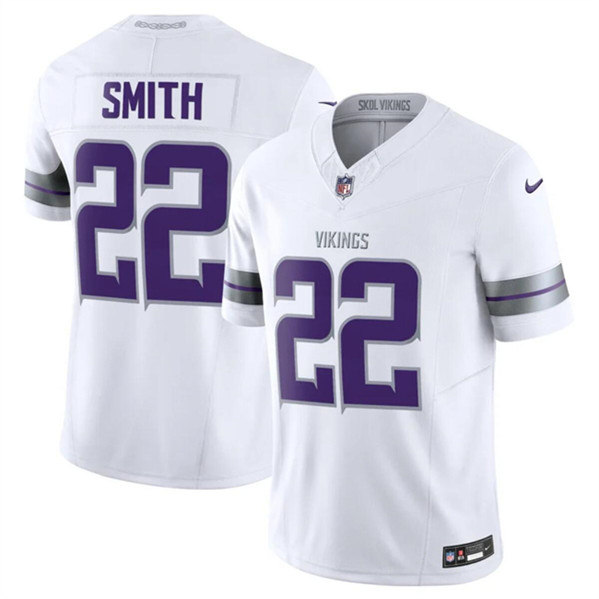 Nike Vikings 22 Harrison Smith White 2024 F.U.S.E. Vapor Limited Jersey