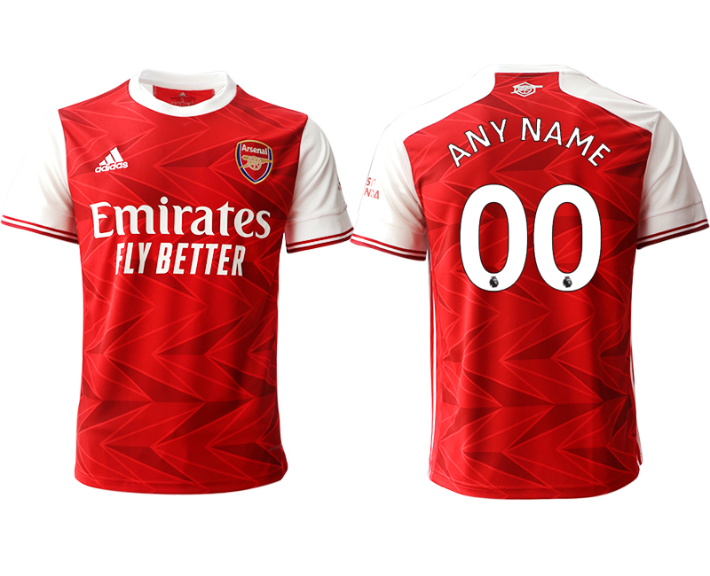 2020-21 Arsenal Customized Home Thailand Soccer Jersey - Click Image to Close