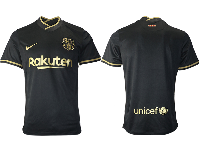 2020-21 Barcelona Away Thailand Soccer Jersey - Click Image to Close