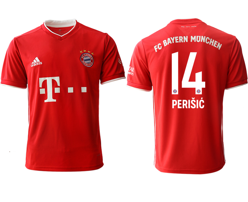 2020-21 Bayern Munich 14 PERISIC Home Thailand Soccer Jersey