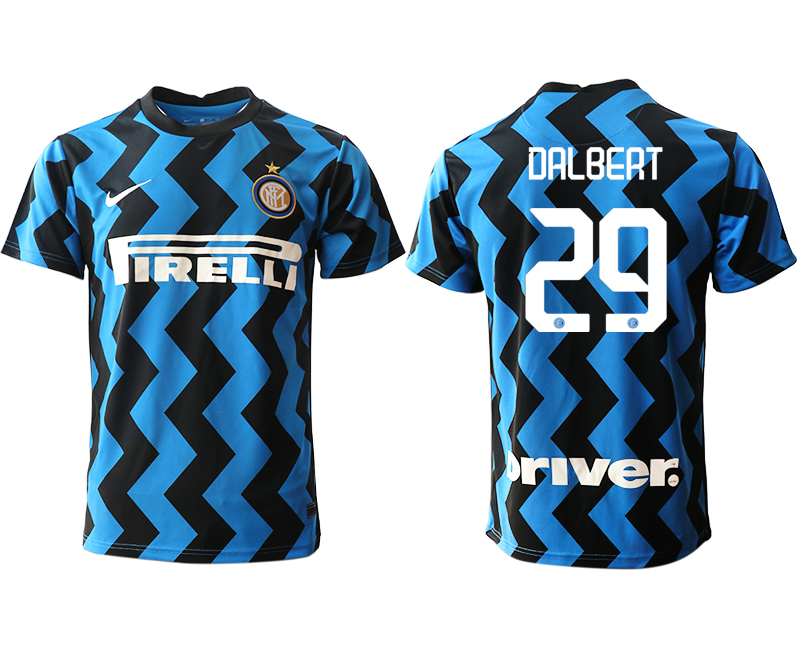 2020-21 Inter Milan 29 DALBERT Home Thailand Soccer Jersey