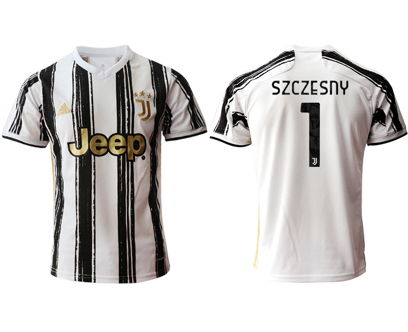 2020-21 Juventus 1 SZCZESNY Home Thailand Soccer Jersey
