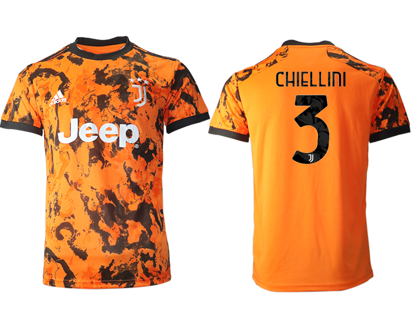 2020-21 Juventus 3 CHIELLINI Third Thailand Soccer Jersey - Click Image to Close