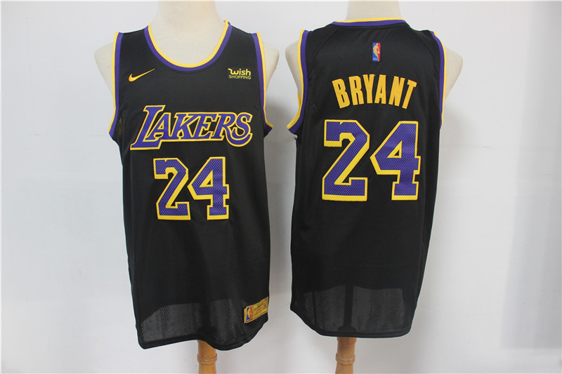 Lakers 24 Kobe Bryant Black 2021 Earned Edition Nike Swingman Jersey - Click Image to Close