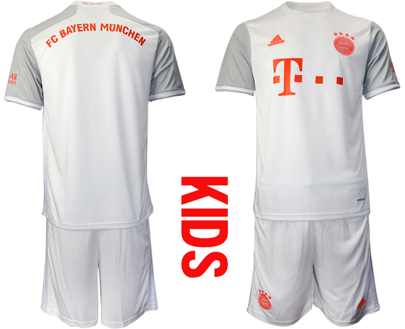 2020-21 Bayern Munich Youth Away Soccer Jersey
