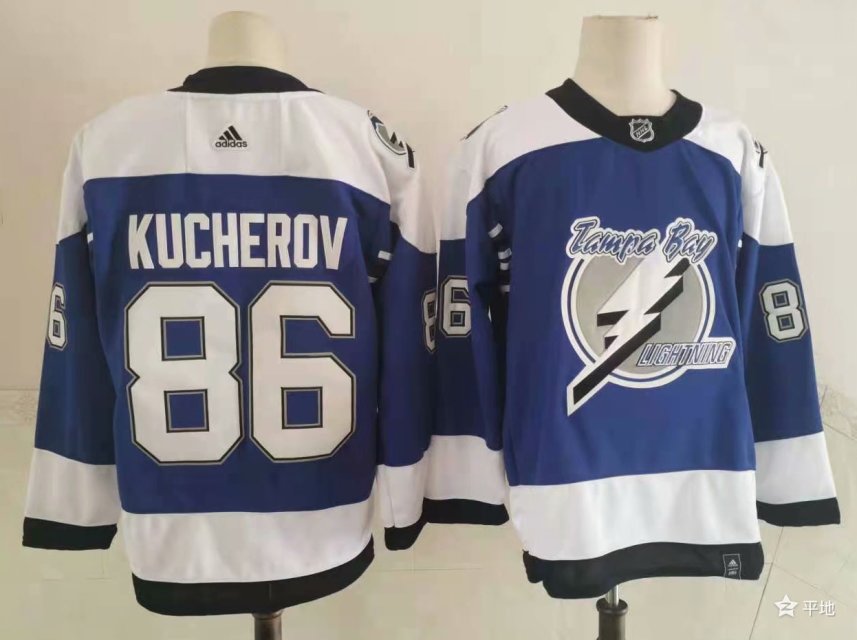 Lightning 86 Nikita Kucherov Blue 2020-21 Reverse Retro Adidas Jersey