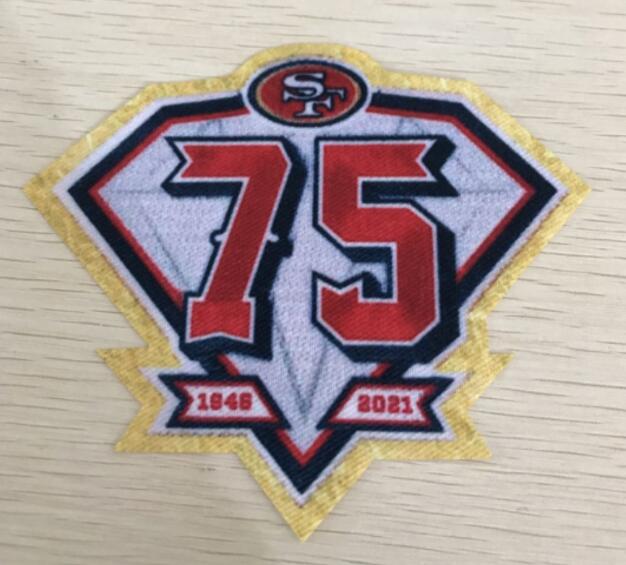 San Francisco 49ers 75th Anniversary Patch
