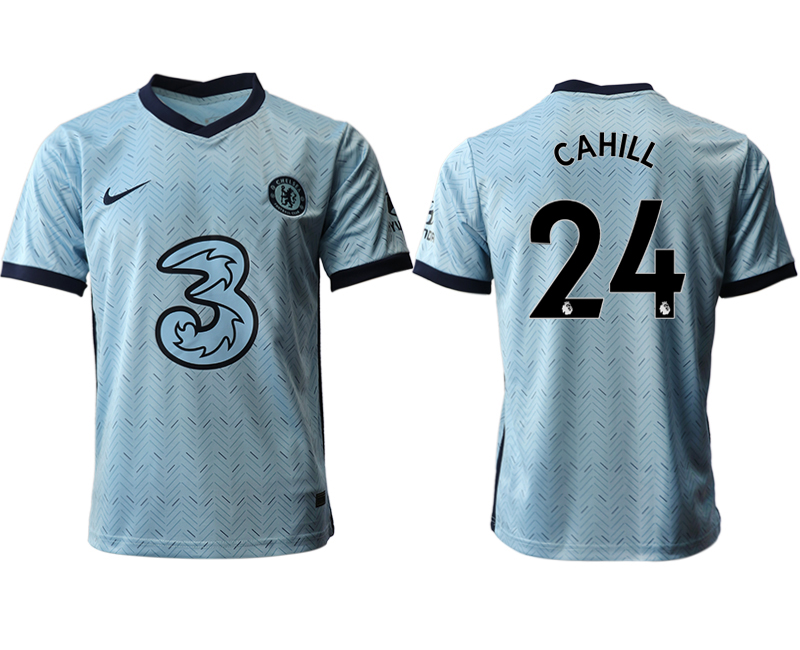 2020-21 Chelsea 24 CAHILL Away Thailand Soccer Jersey