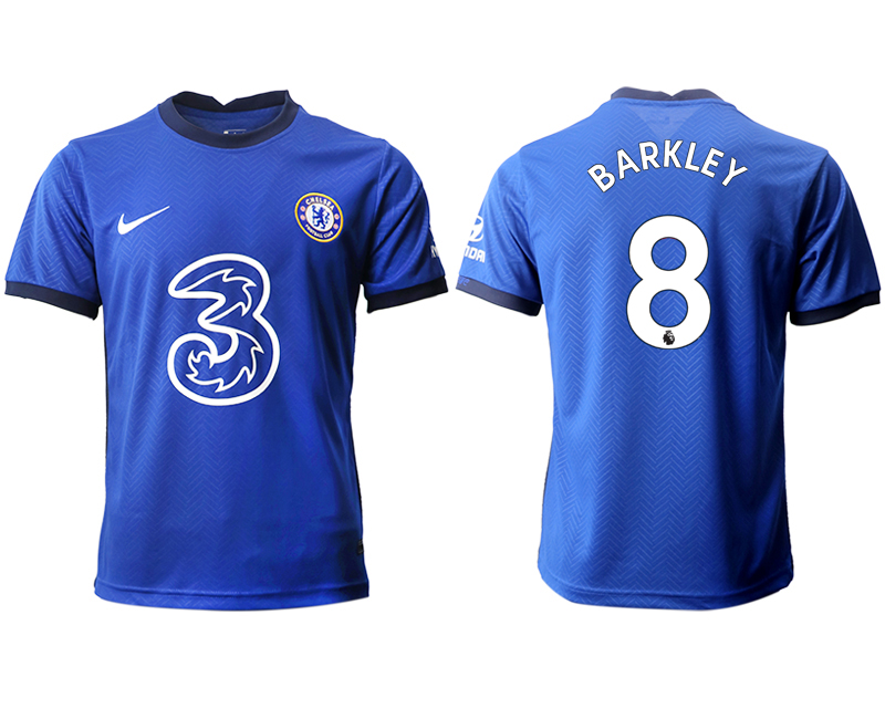 2020-21 Chelsea 8 BARKLEY Home Thailand Soccer Jersey