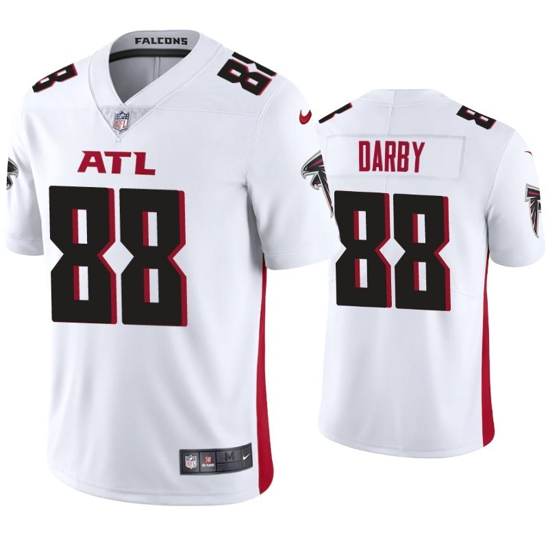 Nike Falcons 88 Frank Darby White Vapor Untouchable Limited Jersey - Click Image to Close