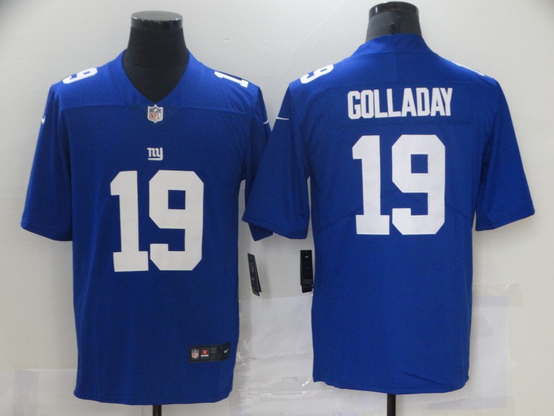Nike Giants 19 Kenny Golladay Black Vapor Untouchable Limited Jersey - Click Image to Close