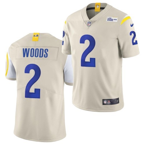 Nike Rams 2 Robert Woods Bone Vapor Untouchable Limited Jersey