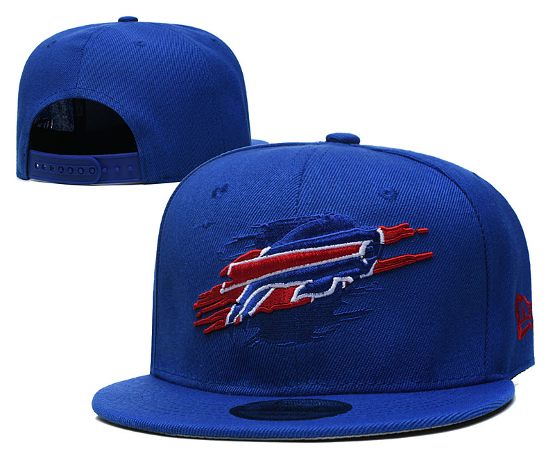 Bills Team Logo Royal New Era Adjustable Hat YD