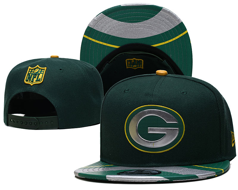 Packers Team Logo Green New Era Adjustable Hat YD